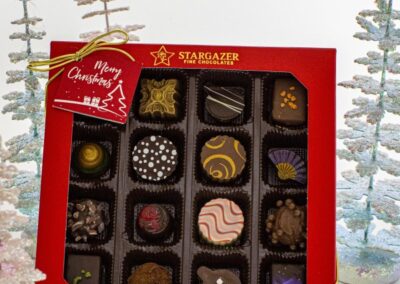 16 Piece Assorted Truffles in a Holiday Box